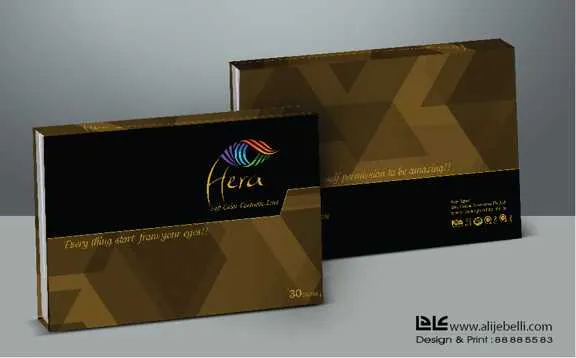 طراحی جعبه آرایشی