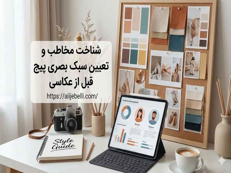 شناخت مخاطب و تعیین سبک بصری پیج قبل از عکاسی